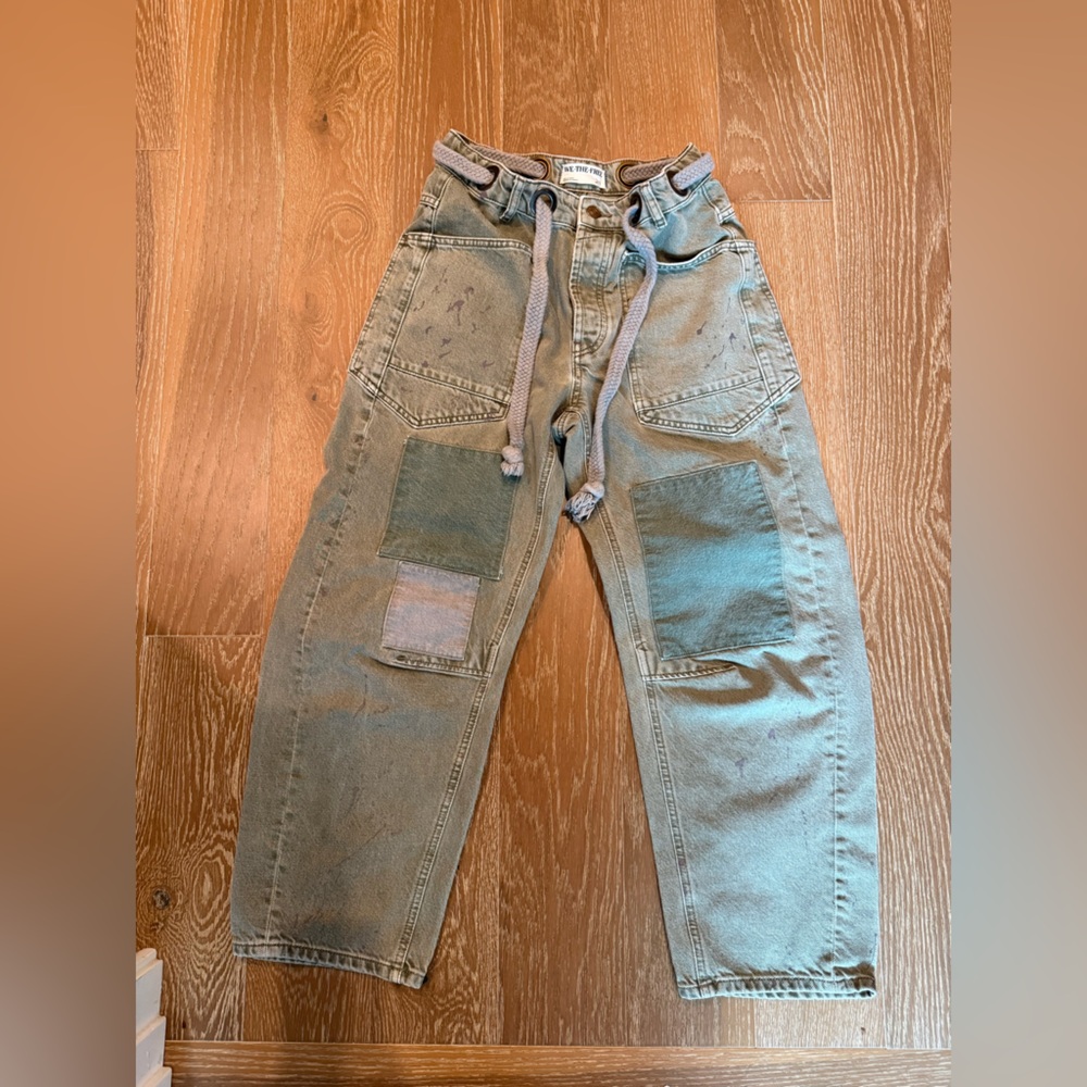 We The Free Women's MOXIE Jeans - Green sold out online sz 24